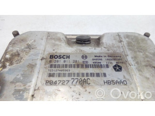 Řídící jednotka 0281011281, P04727770AC Chrysler Voyager 2004