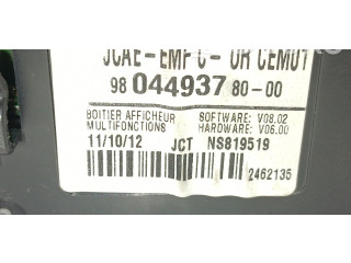 Дисплей 9804493780, 9804493780 Citroen C4 II