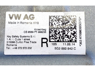 Подушка безопасности для колен 5G2880842C Skoda Octavia Mk3 (5E)