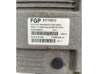 Блок управления двигателя 51775013 Fiat Idea