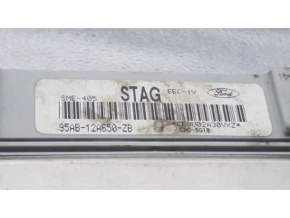 Блок управления двигателем Блок управления 95AB12A650ZB, SME405 Ford Escort