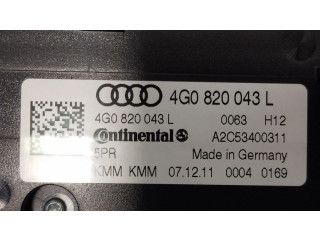 Блок управления климат-контролем 4G0820043L   Audi A6 S6 C7 4G