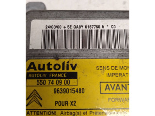 Блок подушек безопасности 550740900, 0187760A   Citroen Xantia