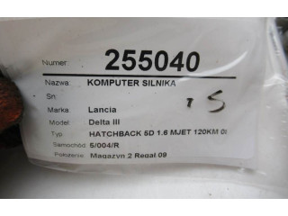 Блок управления двигателем Блок управления 51853777   Lancia Delta