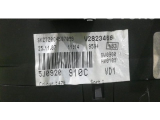 Панель приборов Ingles, 5J0920910C Skoda Fabia Mk2 (5J)