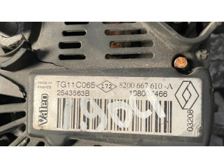 Генератор 8200667610A, TG11C065 Renault Megane II 1.9
