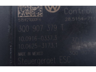 Блок АБС 3Q0614517T, 3Q0907379T   Skoda  Octavia Mk3 (5E)  2013 - 2019 года