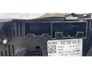 Блок управления климат-контролем 8X0820043B6PS Audi A1