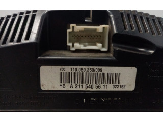 Přístrojová deska Mercedes-Benz E AMG W210 2003 A2115405611, 110080250009