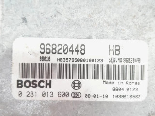 Блок управления двигателя 96820448, CENTRALITAMOTORUCE Chevrolet Lanos