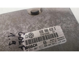 Блок управления двигателя 038906018D, 0281001611 Volkswagen Golf IV