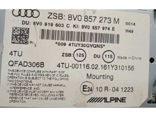 Дисплей 8V0857273M, 8V0857273M6PS Audi A3 S3 8V