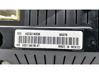 Панель приборов A2515408047, A2515403211   Mercedes-Benz R W251       