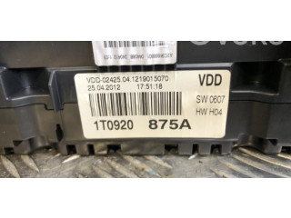 Панель приборов 1T0920875A Volkswagen Touran II