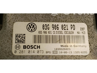Řídící jednotka 03G906021PD, 0281014073 Volkswagen Caddy 2008