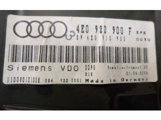 Přístrojová deska Audi A8 S8 D3 4E 2004 4E0920900F, 110080101008003549