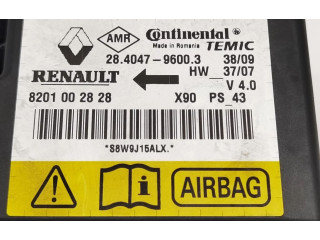 Блок подушек безопасности 8201002828, 2840479600 Dacia Sandero