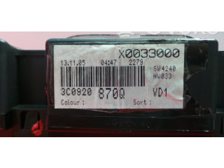 Панель приборов X0033000, 3C0920870Q   Volkswagen PASSAT B6       