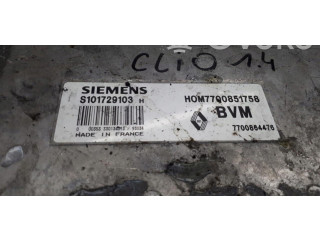 Блок управления двигателем Блок управления hom7700851758   Renault Clio I