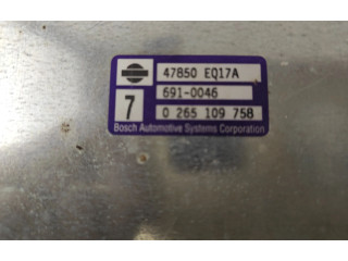 Блок управления АБС 47850EQ17A, 47850EQ17A   Nissan X-Trail T31