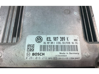 Řídící jednotka 03L907309K, 0281016272 Volkswagen Transporter - Caravelle T5 2011