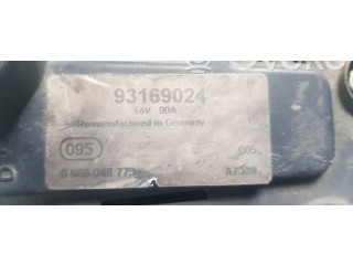 Генератор 93169024 Opel Meriva A