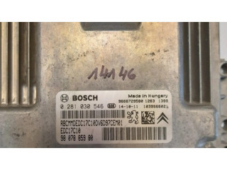 Řídící jednotka 0281030546, 9807885980   Peugeot 2008 I 2013