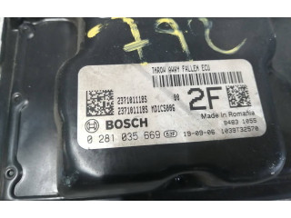 Блок управления двигателя 237101118S, 0281035669 Dacia Logan II