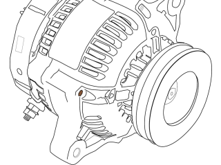 Генератор 9678048880 Citroen Jumpy