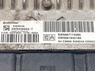 Řídící jednotka 5WS40899A, 9667115080 Fiat Scudo 2010