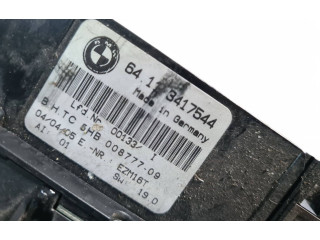 Блок управления климат-контролем 3417544, 6113417544   BMW X3 E83