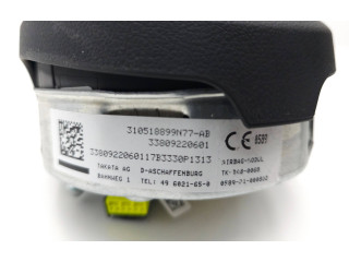 Подушка безопасности водителя 33809220601, 9220601   BMW 4 F36 Gran coupe