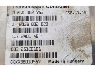 Блок управления коробкой передач 0260002753, LJ2401AB Jaguar XJ X308