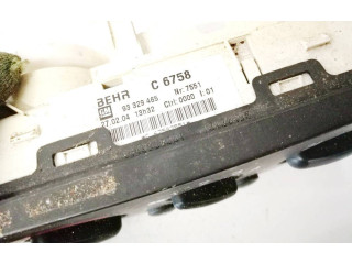 Блок управления климат-контролем 93329465, c6758 Opel Meriva A