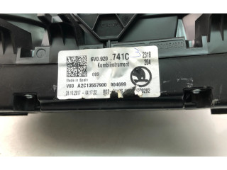 Панель приборов 6V0920741C Skoda Fabia Mk3 (NJ)