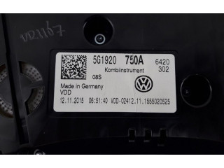 Панель приборов 5G1920750A, 5G1920750A Volkswagen Golf VII