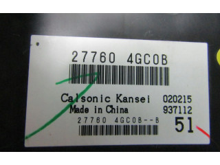 Блок управления климат-контролем 277604GC0B Infiniti Q50