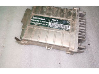 Блок управления двигателя 0285007044, 893907383A   Audi 80 90 B3