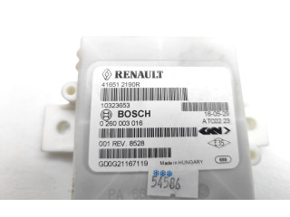 Блок управления 416512190R, 0260003016 Dacia Duster