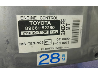 Řídící jednotka 89661-52280, 89661-52280 Toyota Yaris Verso 2000