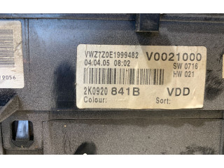 Přístrojová deska Volkswagen Caddy 2005 2k0920841b