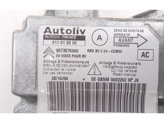 Блок подушек безопасности 9673576980 Citroen Berlingo