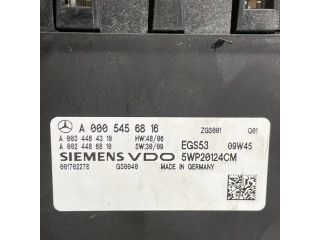 Блок управления коробкой передач A0005456816, 5WP20124CM   Mercedes-Benz E W212