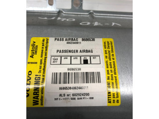 Подушка безопасности пассажира 8686538, 4062440011   Volvo V70