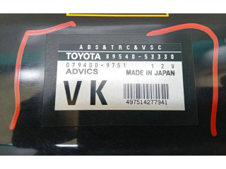 Блок управления АБС 89540-53330, 89540-53330 Lexus IS 220D-250-350