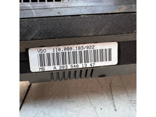 Přístrojová deska Mercedes-Benz C W203 2004 A2035401347, 110080183