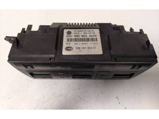 Блок управления климат-контролем 4B0820043G, D540001 Audi A6 S6 C5 4B