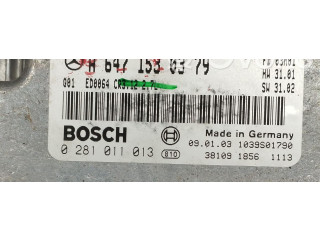Řídící jednotka 0281011013, 0281011013 Mercedes-Benz E W211 2006