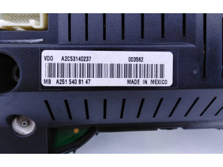 Přístrojová deska Mercedes-Benz R W251 2005 A251540814712, A2515498147