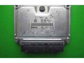 Блок управления двигателем Блок управления 038906012G, 0281010128   Skoda Octavia Mk1 (1U)